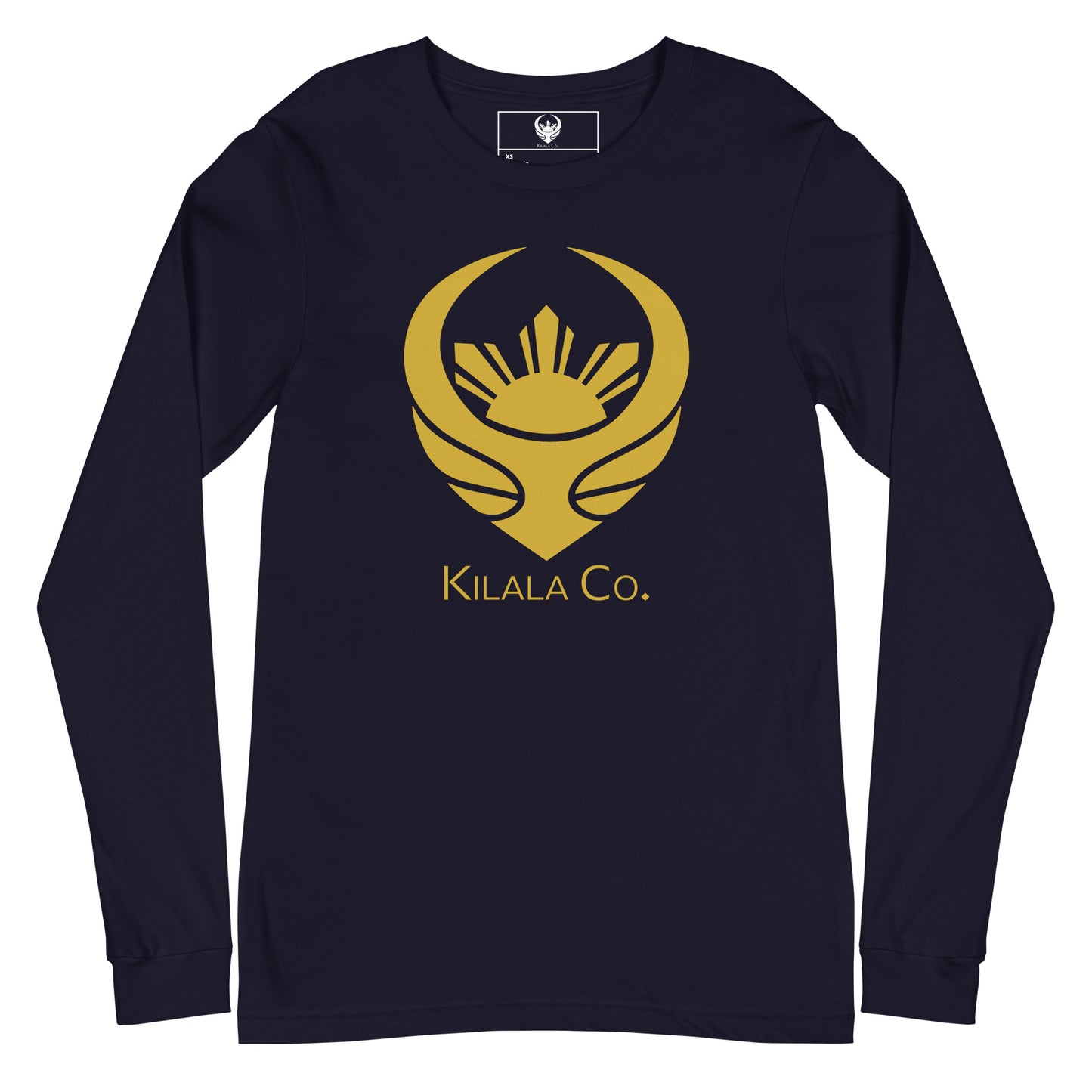 Kilala Brand Gold Eagle & Sun - Women's Long Sleeve Tee