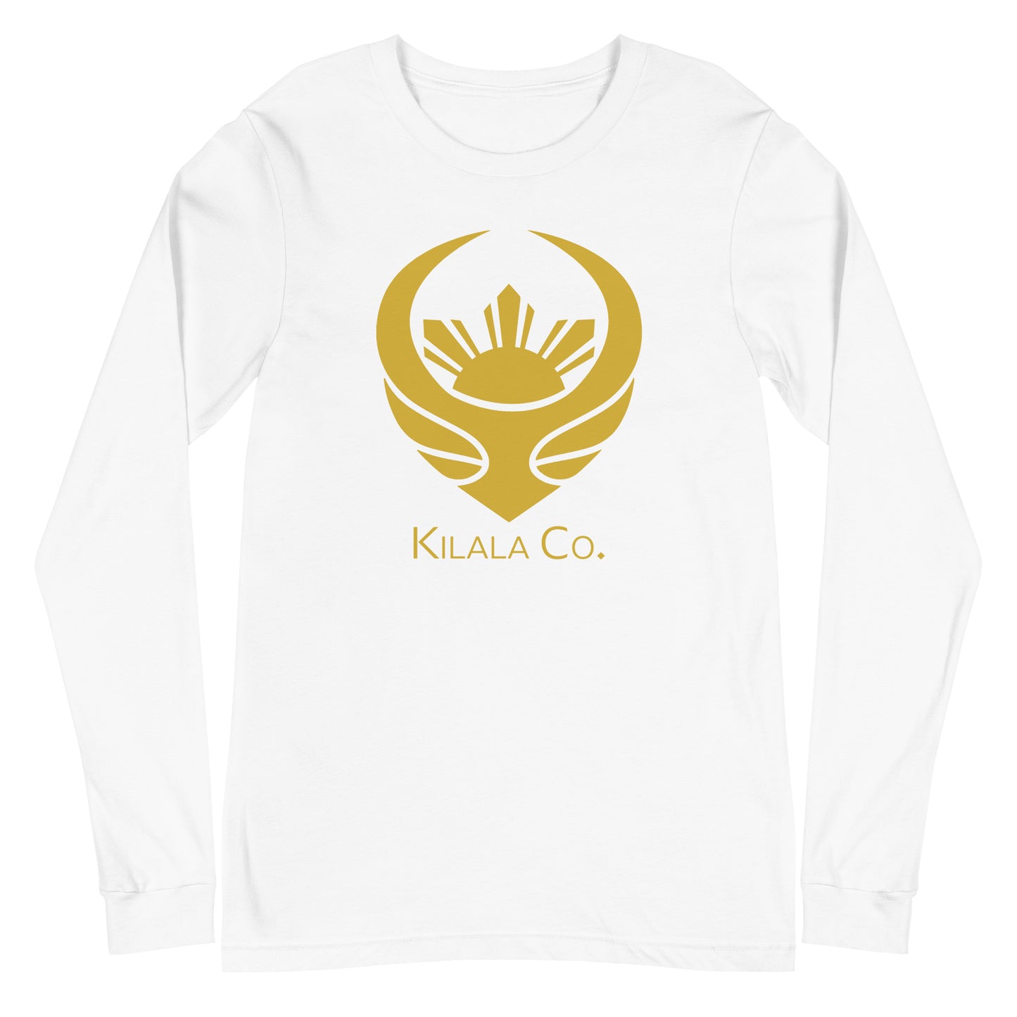 Kilala Brand Gold Eagle & Sun - Women's Long Sleeve Tee