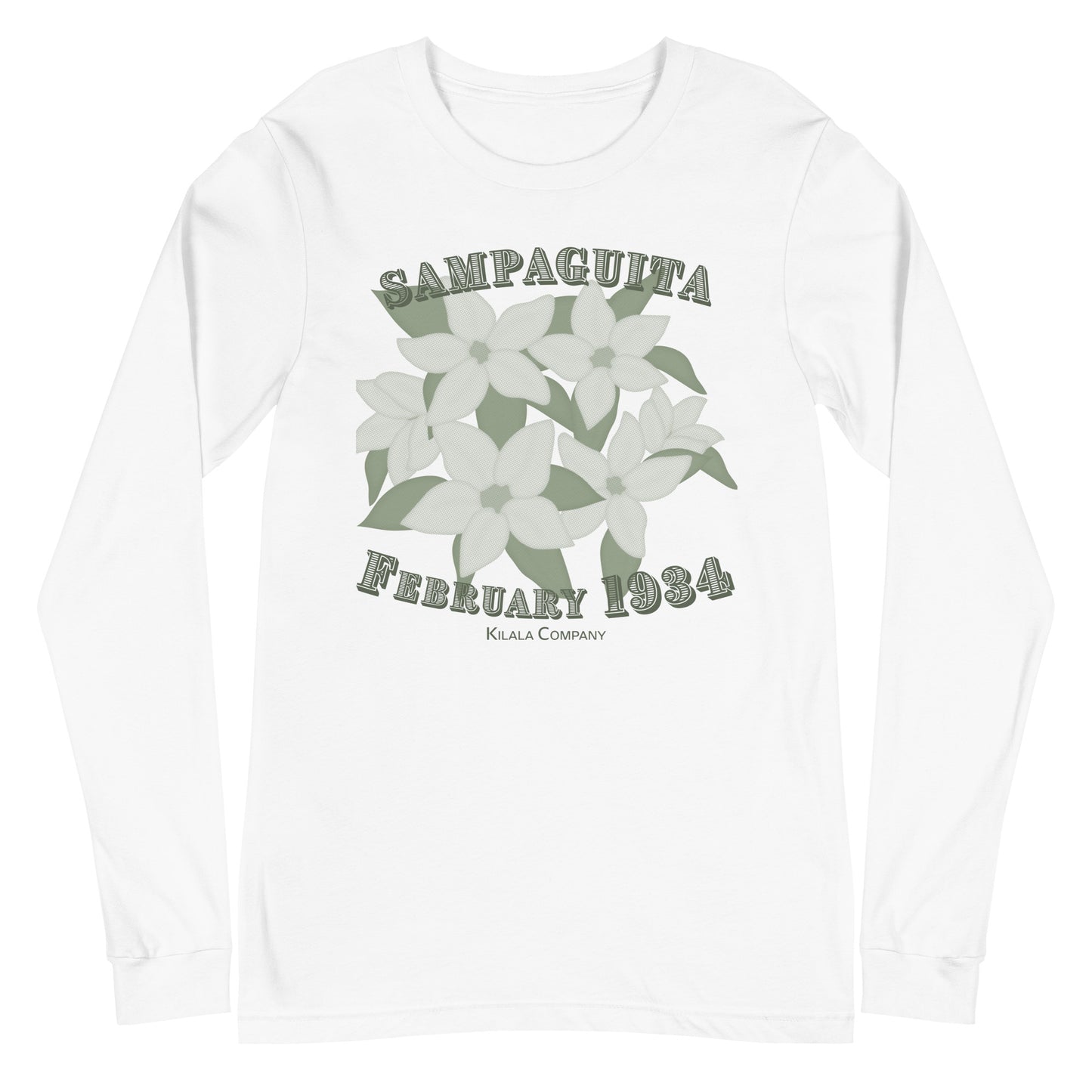 Sampaguita National Flower - Unisex pitkähihainen paita