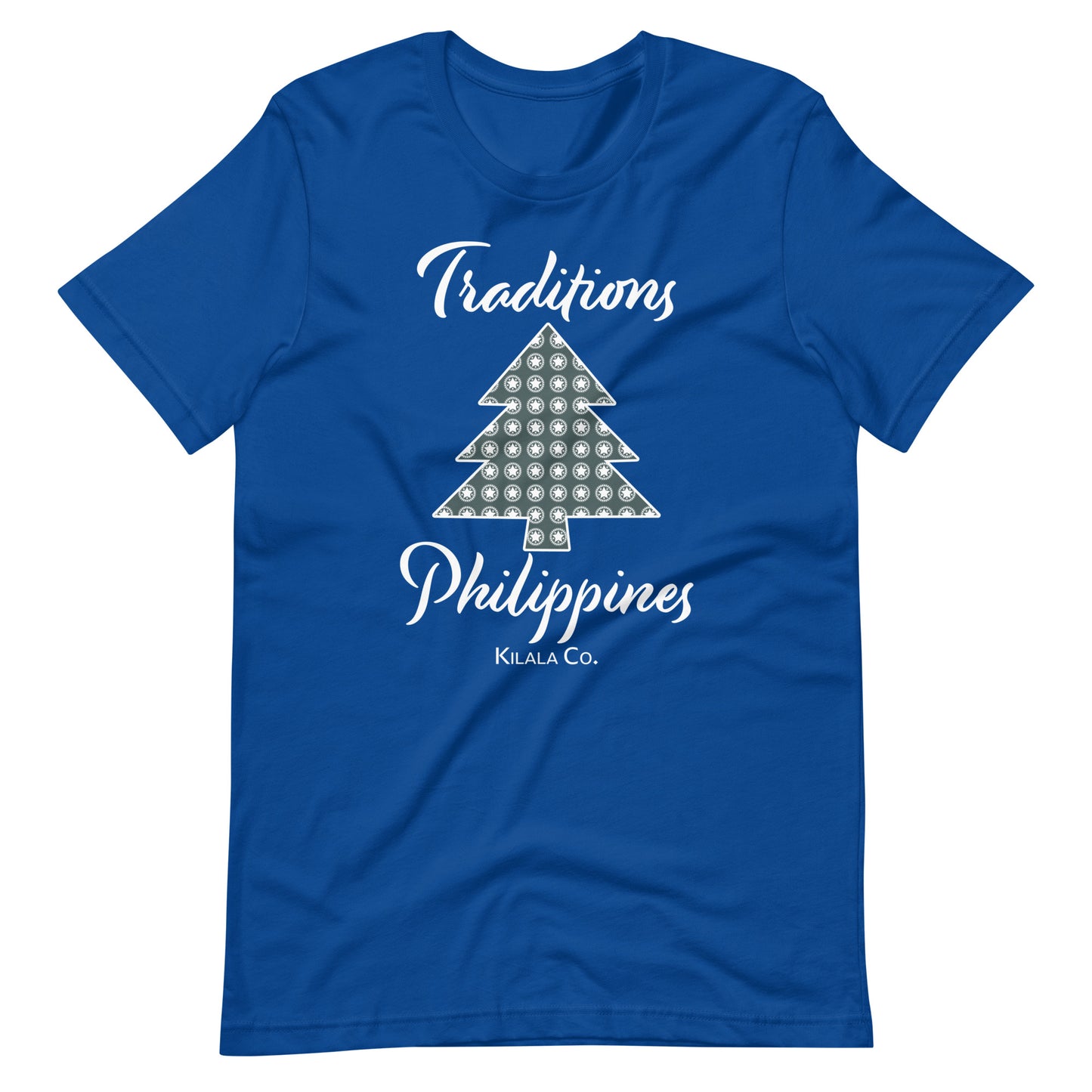 Christmas Tree with Filipino Parul Pattern - Traditions - Unisex T-shirt