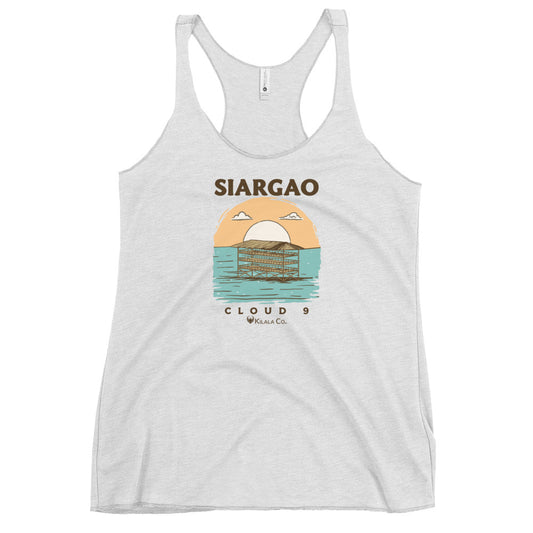 Siargao Cloud 9 Vintage Racerback-Tanktop für Damen