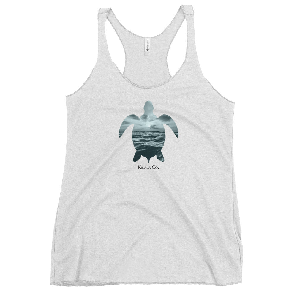 Women's Sea Turtle Racerback Tank