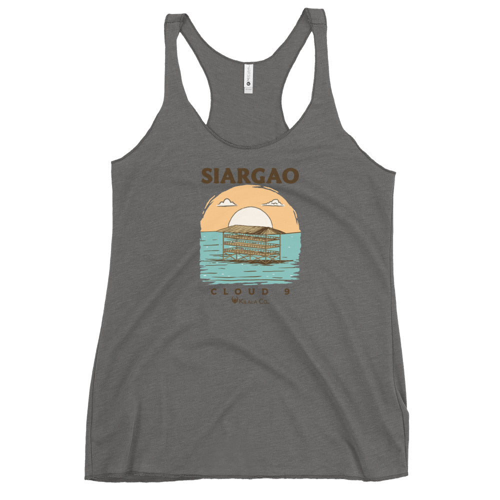 Siargao Cloud 9 Women's Vintage Racerback Tank