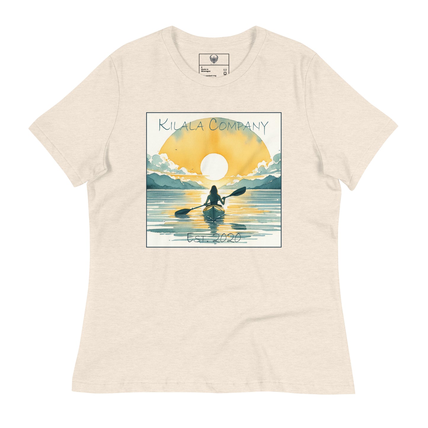 Golden Hour Kayaking Relaxed T-Shirt (Women's)