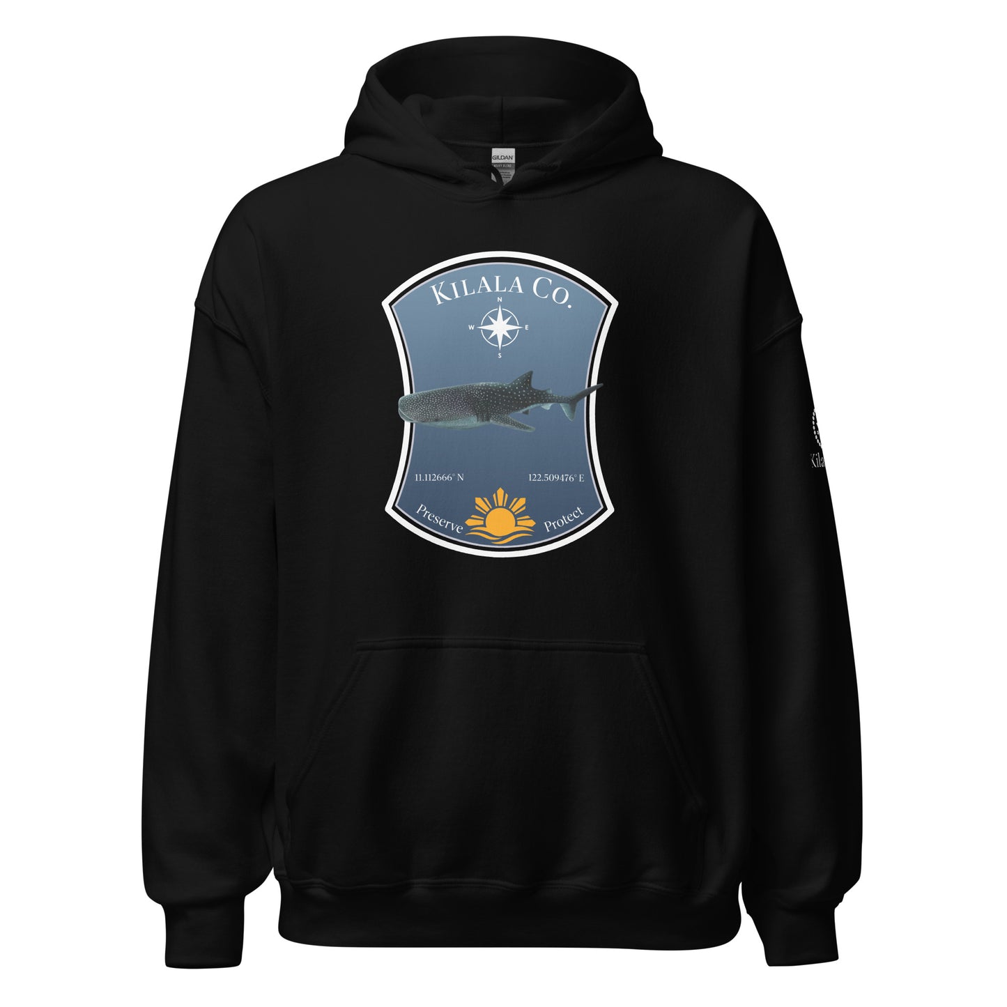 Walhaie der Philippinen Hoodie