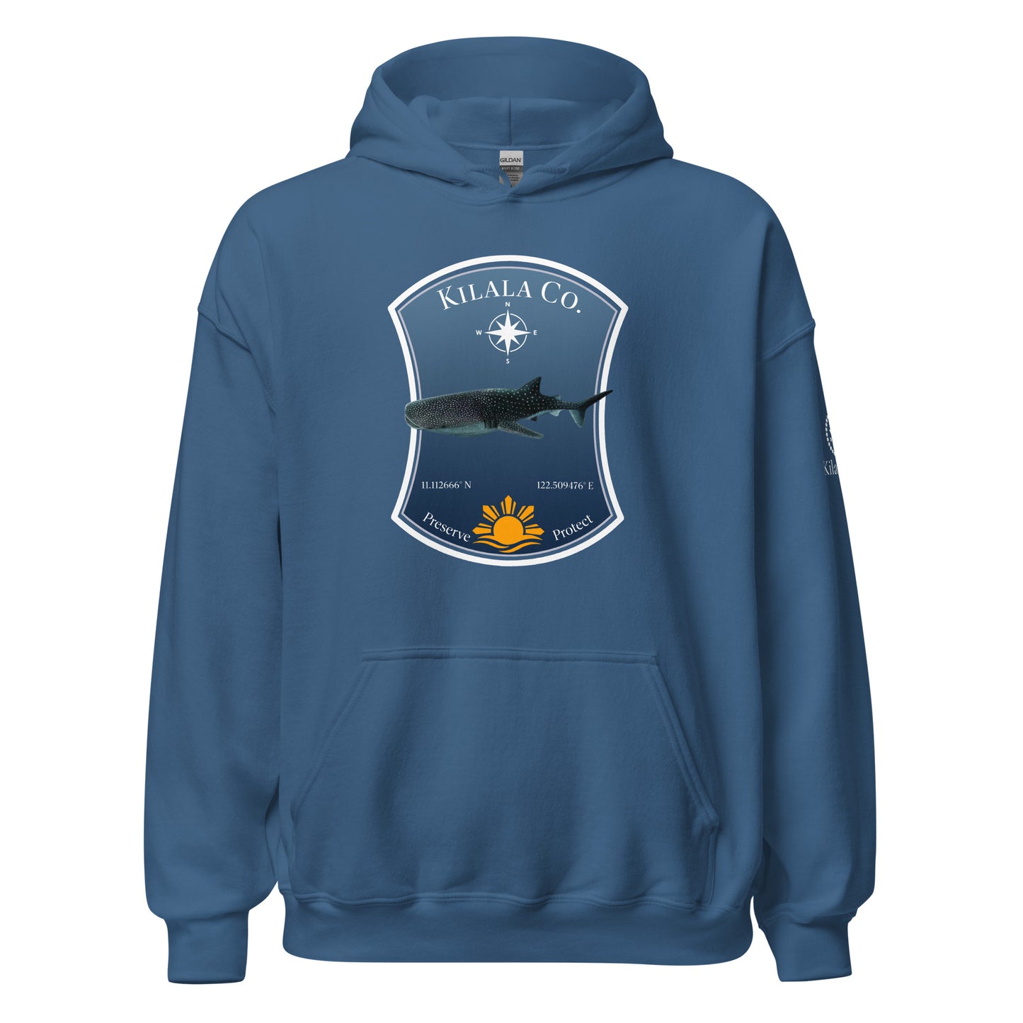 Walhaie der Philippinen Hoodie