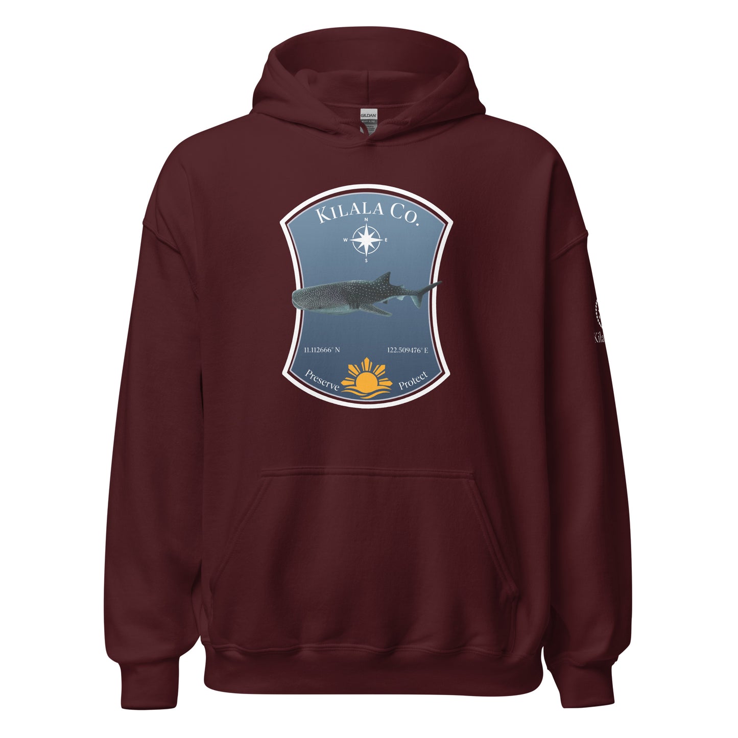 Walhaie der Philippinen Hoodie