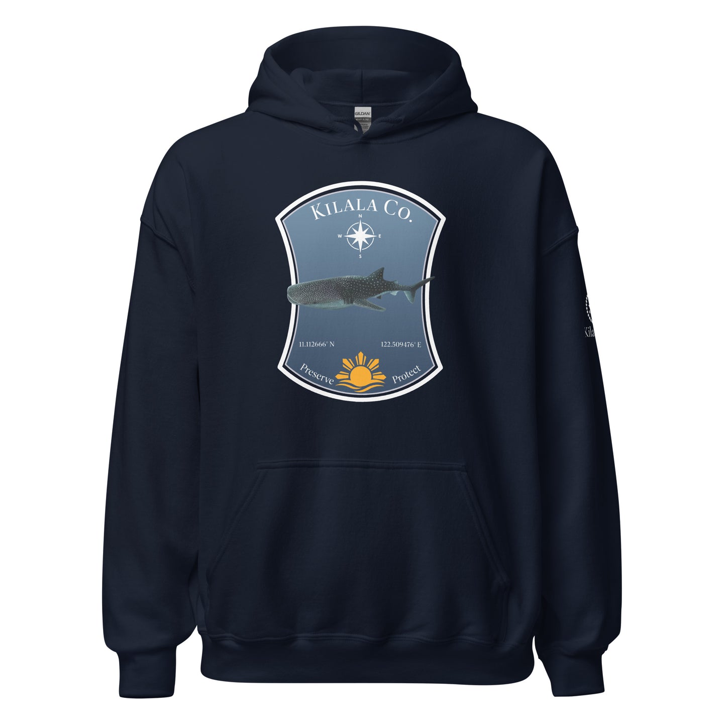 Walhaie der Philippinen Hoodie