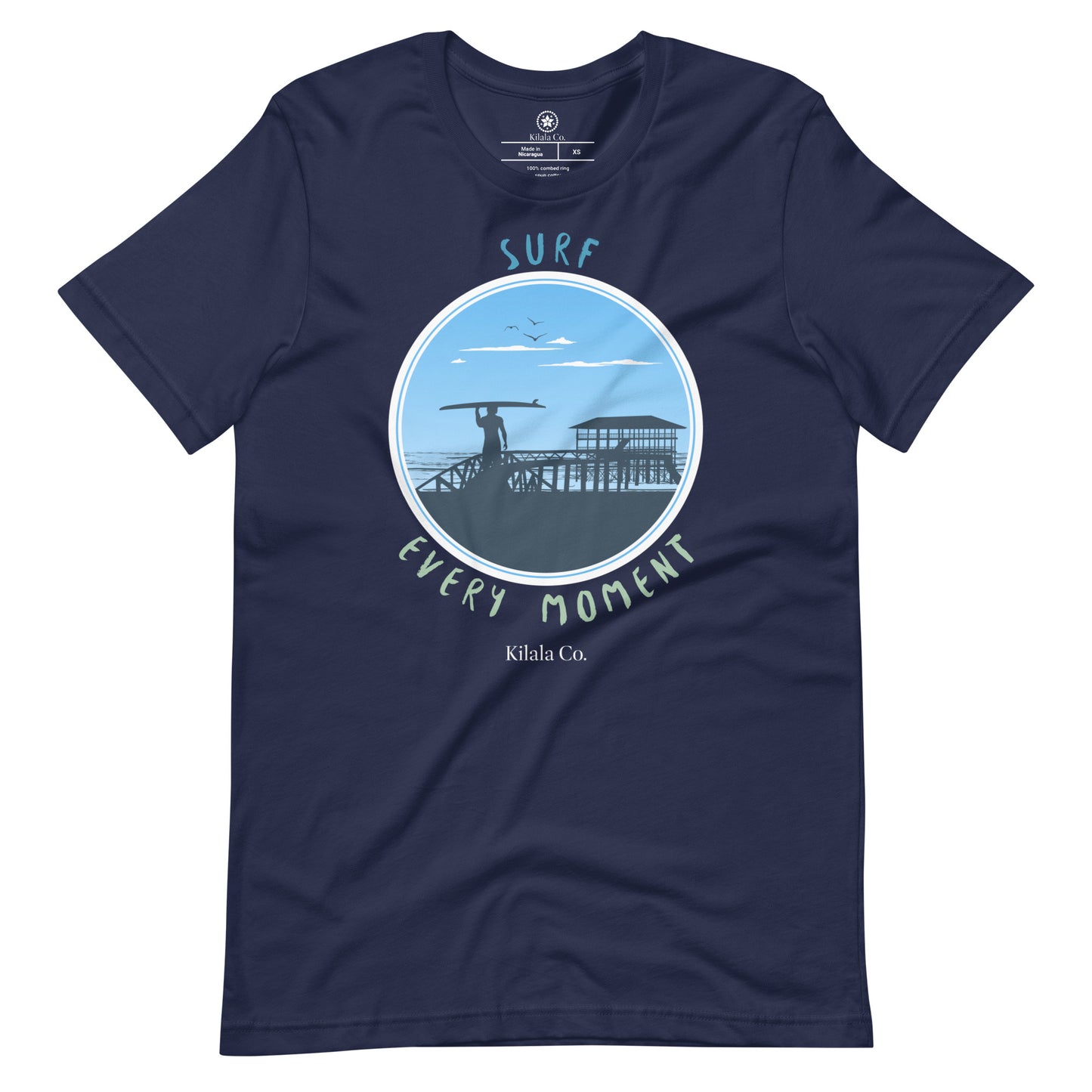 Surf Every Moment T-paita (Unisex)