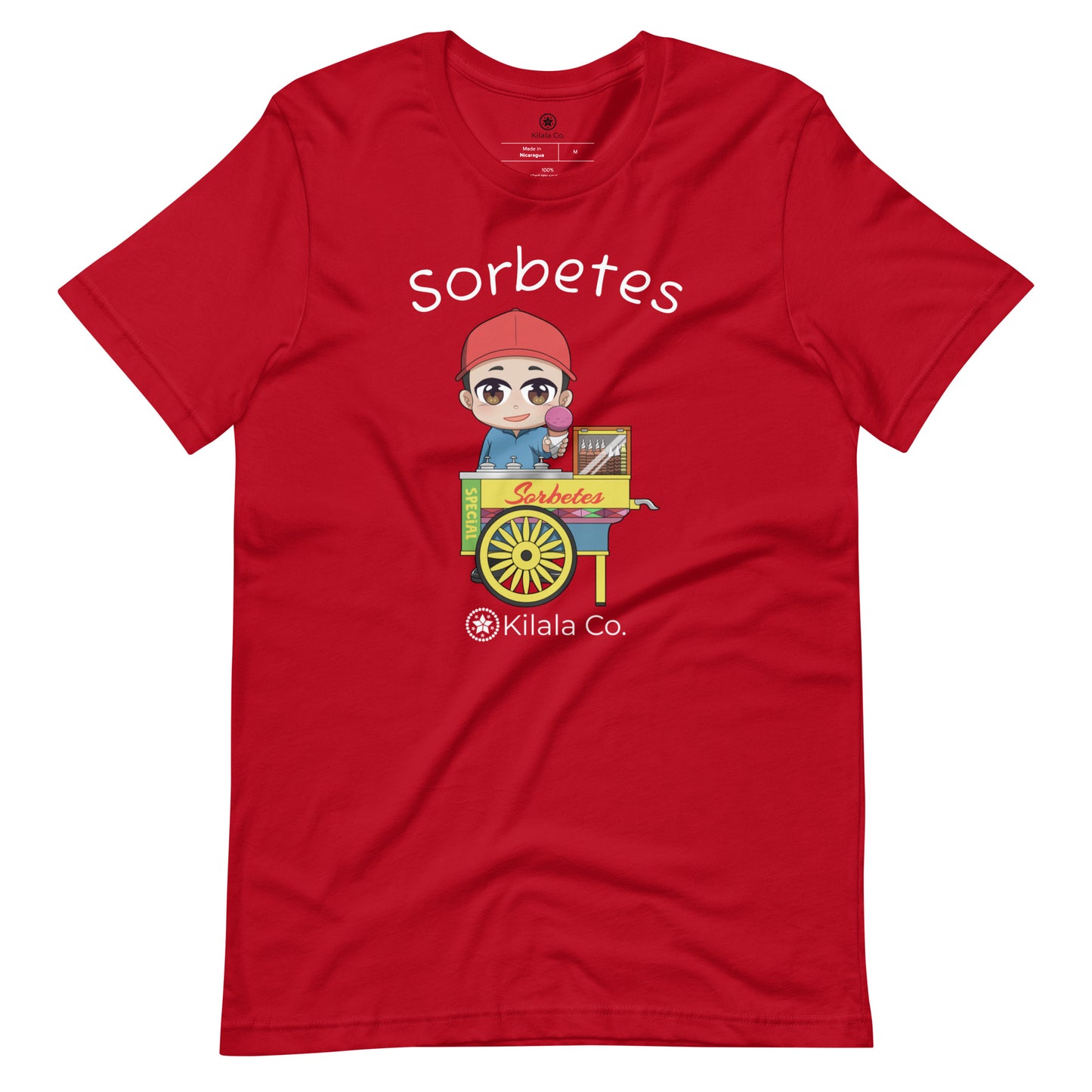 Sorbetes Vendor T-paita (Unisex)