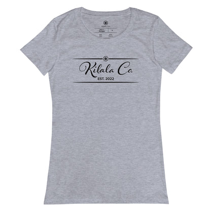 Kilala Brand Adult Women’s Fitted T-shirt