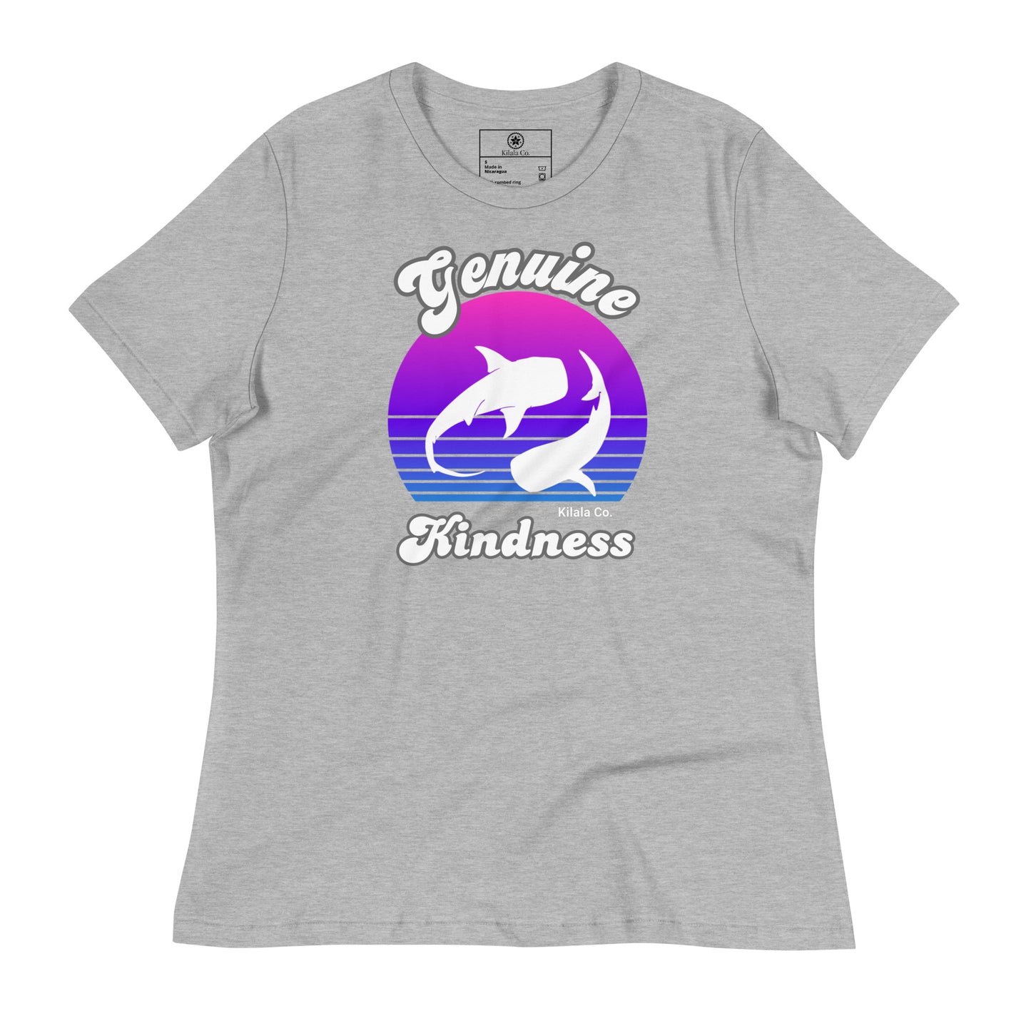 Genuine Kindness Whale Sharks T-Shirt (Women's)