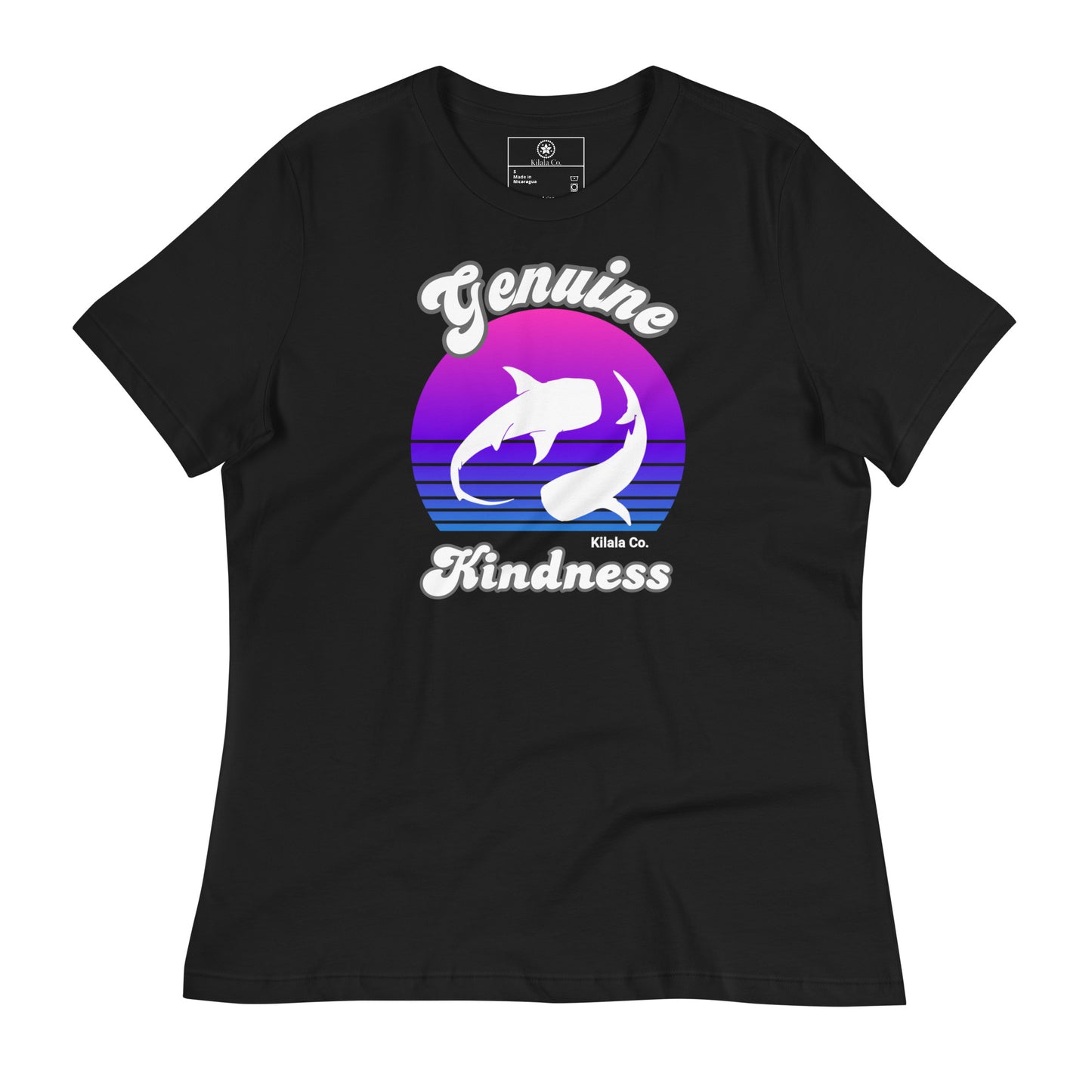 Genuine Kindness Whale Sharks T-paita (naisten)