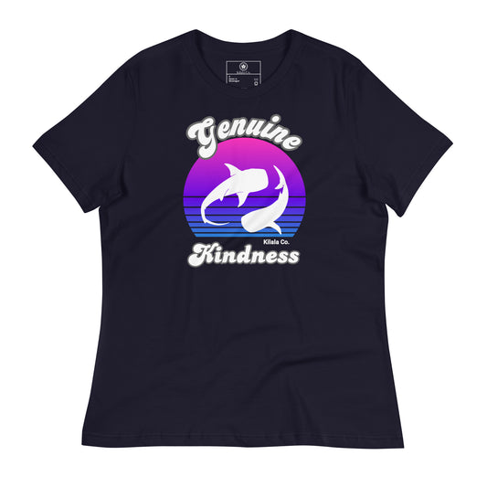 Genuine Kindness Whale Sharks T-Shirt (Women's)