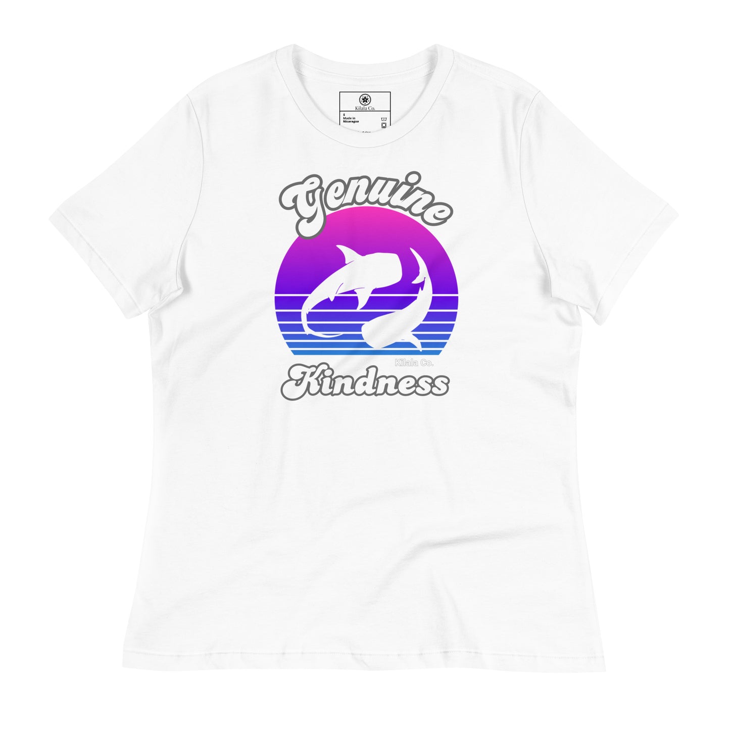 Genuine Kindness Whale Sharks T-Shirt (Women's)