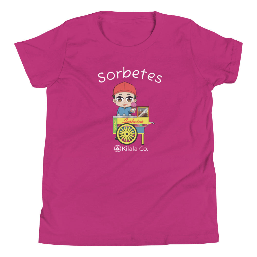 Sorbetes – Kurzärmeliges T-Shirt für Jugendliche (Unisex)